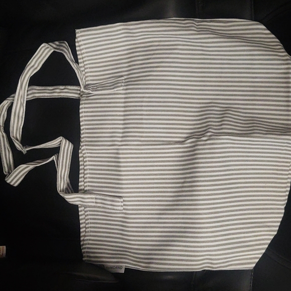 Joy Mangano Leather Double Decker Tote - Picture 8 of 12